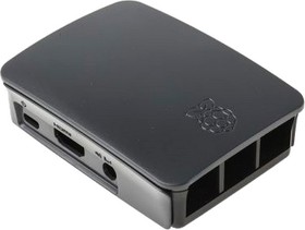 Корпус Raspberry Pi Raspberry Pi 3 Model B Official Case BULK, Black/Grey, для Raspberry Pi 3 Model B/B+ (909-8138) (480018)