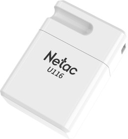Фото 1/10 Флеш Диск Netac U116 32Gb  NT03U116N-032G-20WH , USB2.0