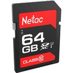 NT02P600STN-064G-R, Карта памяти SDXC 64GB, Standard, Class 10, 80 МБ/сек