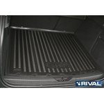 14707002, (Rival) Полиуритановые коврики багажника Renault Kaptur 4WD