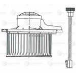 LFh0863, Радиатор печки Hyundai Santa Fe II (06-)/iX55 (08-)