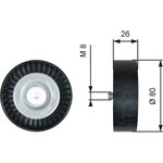 T36367, Ролик натяжной приводного ремня Volvo