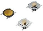 PTS526SM15SMTR2LFS, Switch Tactile N.O. SPST Round Button Gull Wing 0.05A 12VDC 500000Cycles 1.57N SMD T/R