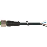 7000-12221-6141000, Straight Female 4 way M12 to Connector & Cable, 10m