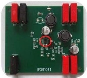 DEMOBOARDIFX91041TOBO1, Power Management IC Development Tools Demoboard for industrial step-down DC/DC converter with integrated MOSFET and