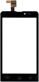 Сенсорное стекло (тачскрин) для LG OPTIMUS LTE Tag черное