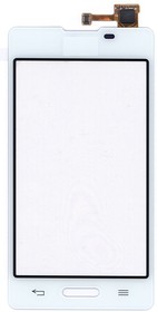 Сенсорное стекло (тачскрин) для LG Optimus L5 II E450 E460 белое