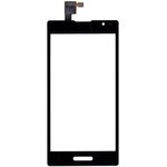 Сенсорное стекло (тачскрин) для LG Optimus L9 (P760) черное