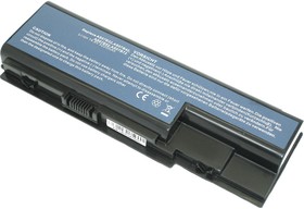 Аккумуляторная батарея для ноутбука Acer Aspire 5520, 5920, 6920G, 7520 14.8V 5200mAh OEM черная