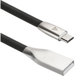 USB кабель ACD-Infinity MicroUSB ~ USB-A TPE, 1.2м, черный (ACD-U922-M1B)