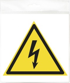 Наклейка 150х130 Опасность поражения электротоком треугольник 10FC0500