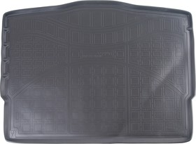 Фото 1/2 Коврик в багажник Kia Ceed II (JD) 2012-2018 хэтчбек полиуретан чёрный NORPLAST NPA00-T43-050