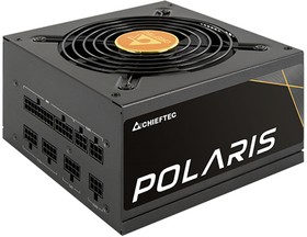 Фото 1/10 Блок питания Chieftec Polaris PPS-750FC (ATX 2.4, 750W, 80 PLUS GOLD, Active PFC, 120mm fan, Full Cable Management) Retail