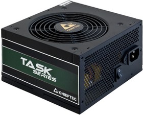 Фото 1/6 Блок питания Chieftec Task TPS-600S (ATX 2.3, 600W, 80 PLUS BRONZE, Active PFC, 120mm fan) Retail