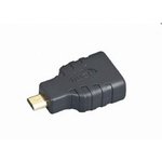 Gembird Переходник HDMI-microHDMI 19F/19M, золотые разъемы, пакет [A-HDMI-FD]