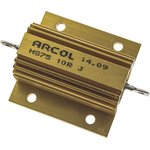 HS75 10R J, Wirewound Resistor 75W, 10Ohm, 5%