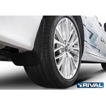 Брызговики задние Toyota Camry полиуретан черный 2 шт. Rival RIVAL 25701004