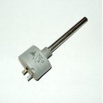 Резистор переменный 680, 28мм/ВС-3d6x69, СПО-2, 1969г; №15374 РПвр 680 ...