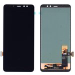 Дисплей для Samsung Galaxy A8 Plus (2018) A730F (TFT) черный