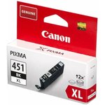Картридж струйный CLI-451XLBK (6472B001) для Canon PIXMA iP7240, MG5440, 6340 ...