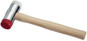 320-40D, Round Rubber Mallet 750g With Replaceable Face