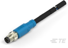 Фото 1/6 T4061110004-001, Straight Male 4 way M8 to Unterminated Sensor Actuator Cable, 500mm
