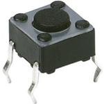 PTS645SH50SMTR92LFS, 6 mm Tact Switches SMT Top Actuated-Surface Mount-SPST- 0.05A@12VDC-1.96 N-Sealed - IP40-100,000 cycles.