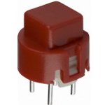 Y41A00412FPLFS, Switch Key N.O. SPST 0.1A 32VDC 3VA 1.3N PC Pins Thru-Hole Box