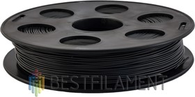 Bflex-пластик 1.75 мм (0.5 кг) Черный, Пластик для 3D принтера