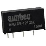 AM1DE-0505DZ, DC/DC преобразователь, 1 Вт, вход 4,5..5,5 В, выход +5, -5 В/±100 мА