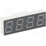 KW4-391CGA, Дисплей: LED, 7-сегментный, 9,9мм, 0,39", II.зн: 4, желто-зеленый