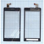Сенсорное стекло (тачскрин) для Huawei Ascend G6 черное