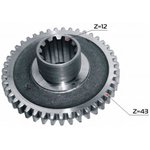 50-1701214, Шестерня КПП МТЗ 3,6-й передачи Z=43 РУП МЗШ