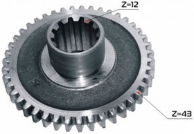 50-1701214, Шестерня КПП МТЗ 3,6-й передачи Z=43 РУП МЗШ