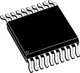 MAX525BCAP+, DAC Quad 12 bit- ±2LSB Serial (SPI/QSPI/Microwire), 20-Pin SSOP
