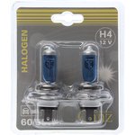 Лампа 12V H4 60/55W +50% P43t 5000К GANZ 2 шт. блистер GIP06053