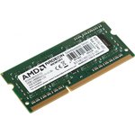 Память DDR3 4Gb 1600MHz AMD R534G1601S1S-UG RTL PC3-12800 CL11 SO-DIMM 204-pin 1.5В Ret