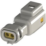 560-002-000-110, Pin & Socket Connectors W TO W MALE 2P PLUG WHITE FOR 1.00-1.30