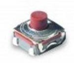 KST223JLFG, Switch Tactile N.O. SPST Round Button J-Bend 0.01A 32VDC 0.5VA 100000Cycles 2N SMD Automotive T/R