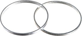 Фото 1/6 Набор колец переходных Basis 32/30мм для дисков, толщина 2,0 и 1,6 мм, 2 шт 087-393
