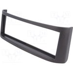 281190-15-0, Рамка для магнитолы, Smart, 1 DIN, антрацит
