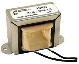 194E, Power Inductors - Leaded Choke designed for VOX guitar amp, inductance 30 H @ 100 ma., 194 Series