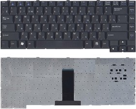 Клавиатура для ноутбука LG LE50 LM60 LM70 LS55 LS70 V1 черная