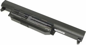 Аккумуляторная батарея для ноутбука Asus K55 (A32-K55) 10,8V 5200mAh OEM черная