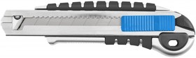 Нож с отламывающимся лезвием 18 мм,в комплекте 4 запасных лезвия HOGERT HT4C630