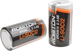 ER34615 (А373/LR20/D), Элемент питания литиевый 19000мАч (LSC19000-D-3.6V)(1шт)
