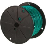 3055 GR001, Hook-up Wire 18AWG 16/30 PVC 1000ft SPOOL GREEN
