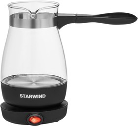Кофеварка StarWind STG6053, Электрическая турка, черный | купить в розницу и оптом