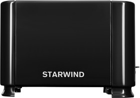 Фото 1/6 Тостер STARWIND ST1101, черный/черный