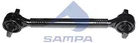 Фото 1/2 095.374, Штанга реактивная КАМАЗ-5490 MERCEDES обжимная с двухопорным РМШ L=615мм SAMPA